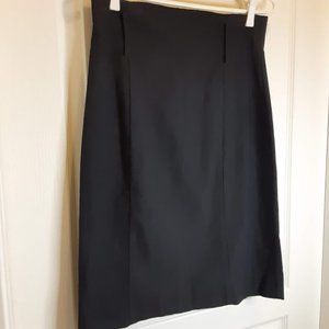 High Waisted Le Chateau Pencil Skirt
